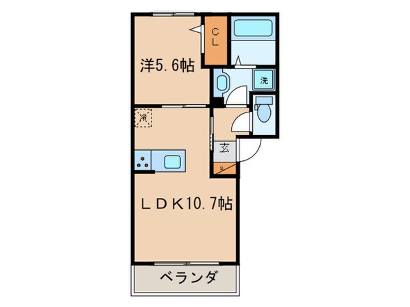 アージュⅠの物件間取画像